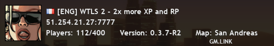 [ENG] WTLS 2 - 2x more XP and RP