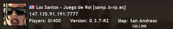 Los Santos - Juego de Rol [samp.ls-rp.es]