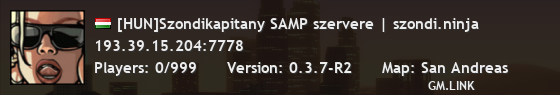 [HUN]Szondikapitany SAMP szervere | szondi.ninja