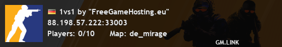1vs1 by "FreeGameHosting.eu"