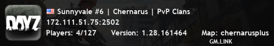 Sunnyvale #6 | Chernarus | PvP Clans