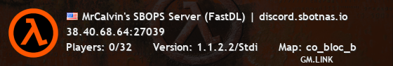 MrCalvin's SBOPS Server (FastDL) | discord.sbotnas.io