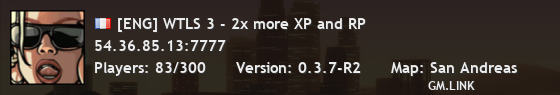 [ENG] WTLS 3 - 2x more XP and RP