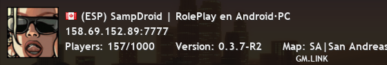 (ESP) SampDroid | RolePlay en Android·PC