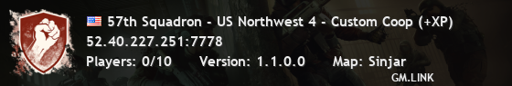 57th Squadron - US Northwest 4 - Custom Coop (+XP)