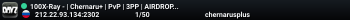 100X-Ray - | Chernaru+ | PvP | 3PP | AIRDROP | TRADER | RAIDTIM