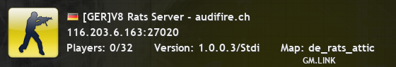 [GER]V8 Rats Server - audifire.ch