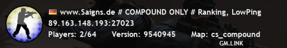 www.Saigns.de # COMPOUND ONLY # Ranking, LowPing