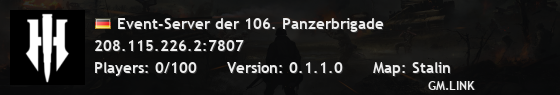 Event-Server der 106. Panzerbrigade