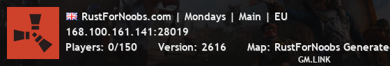 RustForNoobs.com | Mondays | Main | EU