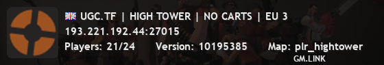 UGC.TF | HIGH TOWER | NO CARTS | EU 3