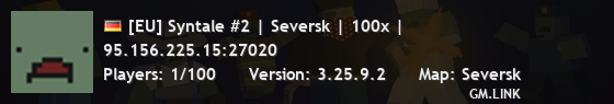 [EU] Syntale #2 | Seversk | 100x |