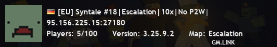 [EU] Syntale #18|Escalation|10x|No P2W|