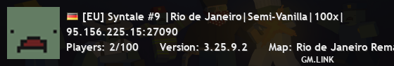 [EU] Syntale #9 |Rio de Janeiro|Semi-Vanilla|100x|