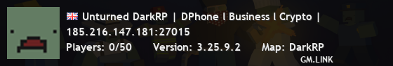 Unturned DarkRP | DPhone l Business l Crypto |