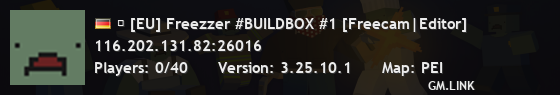  [EU] Freezzer #BUILDBOX #1 [Freecam|Editor]
