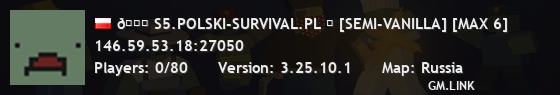 𐀉 S5.POLSKI-SURVIVAL.PL ★ [SEMI-VANILLA] [MAX 6]