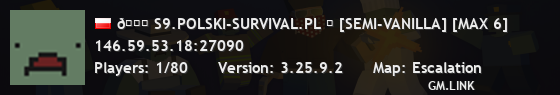 𐀉 S9.POLSKI-SURVIVAL.PL ★ [SEMI-VANILLA] [MAX 6]