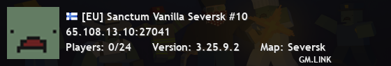 [EU] Sanctum Vanilla Seversk #10