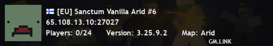 [EU] Sanctum Vanilla Arid #6