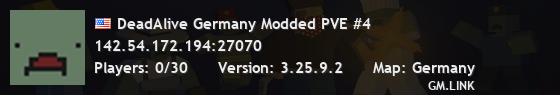 DeadAlive Germany Modded PVE #4