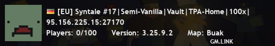 [EU] Syntale #17|Semi-Vanilla|Vault|TPA-Home|100x|