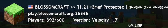 BLOSSOMCRAFT >> ]1.21+Grief Protected [ sᴇᴀsᴏɴ xᴠɪ ᴏᴅʏssᴇʏ ɪɪ