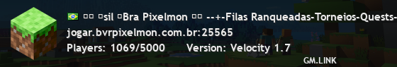 ◆◆ ◆sil ◆Bra Pixelmon ◆◆ --+-Filas Ranqueadas-Torneios-Quests-+--][][][
