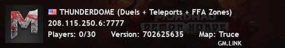 THUNDERDOME (Duels + Teleports + FFA Zones)