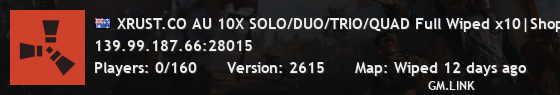 XRUST.CO AU 10X SOLO/DUO/TRIO/QUAD Full Wiped x10|Shop|Kits|TP|