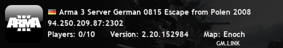 Arma 3 Server German 0815 Escape from Polen 2008