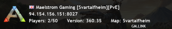 Maelstrom Gaming [Svartalfheim][PvE]
