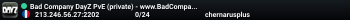 Bad Company DayZ PvE (private) - www.BadCompanyPMC.com