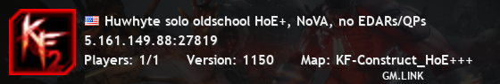 Huwhyte solo oldschool HoE+, NoVA, no EDARs/QPs