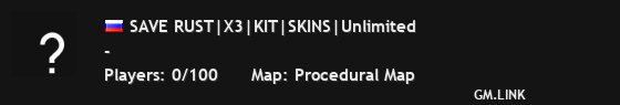 SAVE RUST|X3|KIT|SKINS|Unlimited