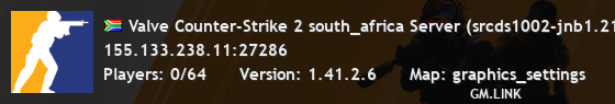 Valve Counter-Strike 2 south_africa Server (srcds1002-jnb1.213.
