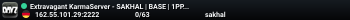 Extravagant KarmaServer - SAKHAL | BASE | 1PP | V++