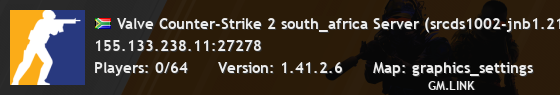 Valve Counter-Strike 2 south_africa Server (srcds1002-jnb1.213.