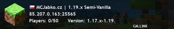 MCJabko.cz | 1.19.x Semi-Vanilla