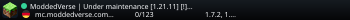 ModdedVerse | Under maintenance [1.21.11] [!] WORKING ON A NEW UPDATE [!]