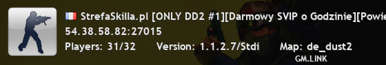 StrefaSkilla.pl [ONLY DD2 #1][Darmowy SVIP o Godzinie][Powiekszony Ranking][Medale | RANGI CS:GO | Awanse][Skiny CS:GO][Stattrack][Leczenie][FreeVipSteam]