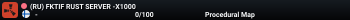 (RU) FKTIF RUST SERVER -X1000