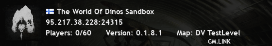 The World Of Dinos Sandbox