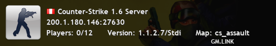 Counter-Strike 1.6 Server