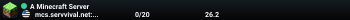 A Minecraft Server