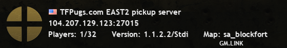 TFPugs.com EAST2 pickup server