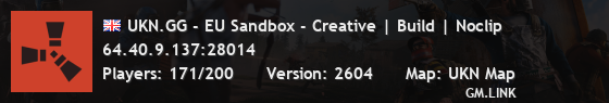 UKN.GG - EU Sandbox - Creative | Build | Noclip