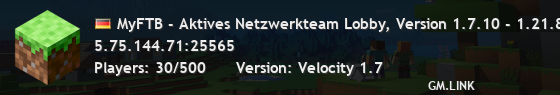 MyFTB - Leistungsstarke Hardware Lobby, Version 1.7.10 - 1.21.8