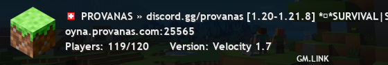 PROVANAS » discord.gg/provanas [1.20-1.21.8] Survival Vadi Sıfırlandı!