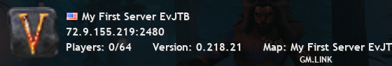 My First Server EvJTB